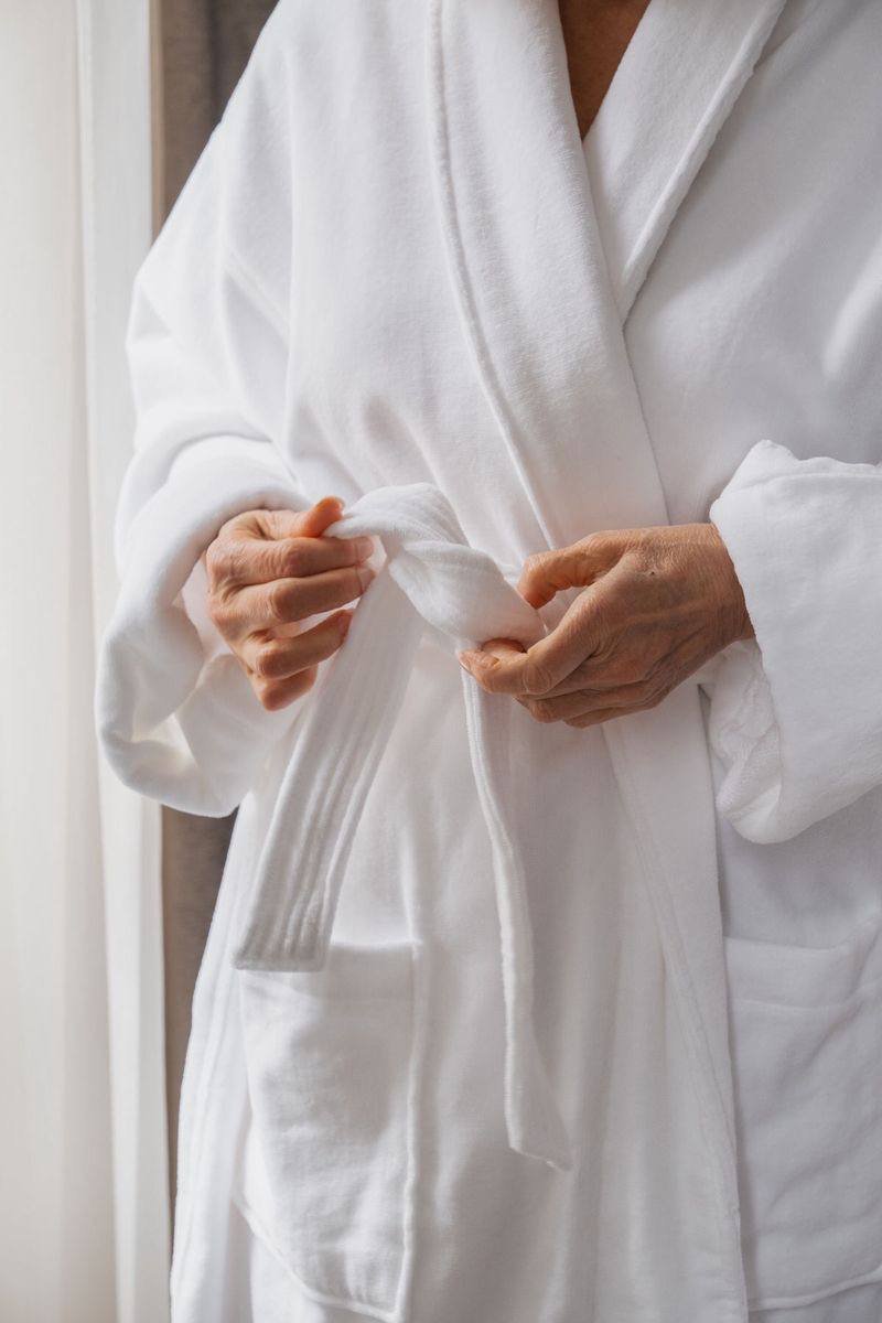 Pure Cotton Bathrobe